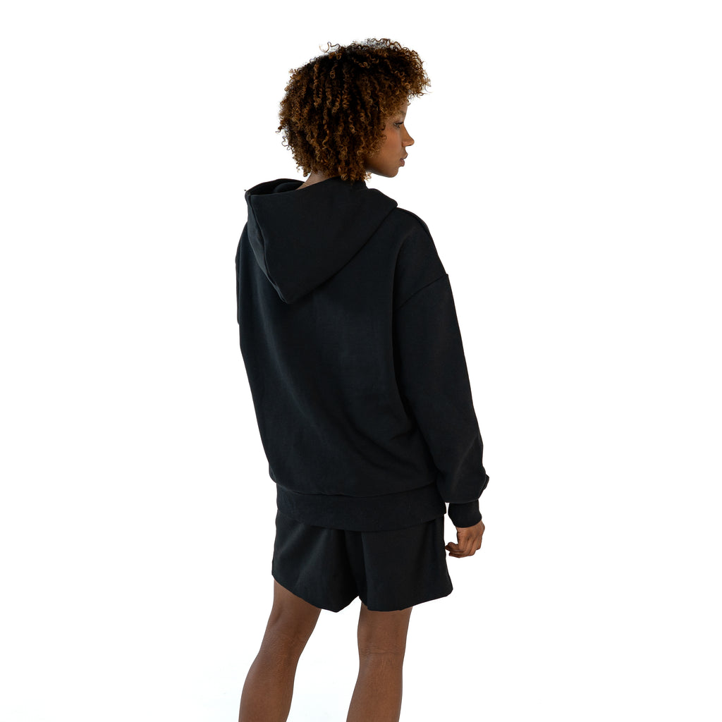 Hoodie "CHIFFON" – Oversized Unisex Hoodie mit Satin-Details