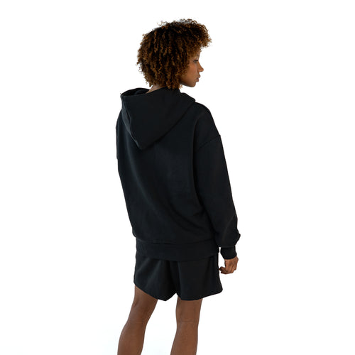 Hoodie "CHIFFON" – Oversized Unisex Hoodie mit Satin-Details