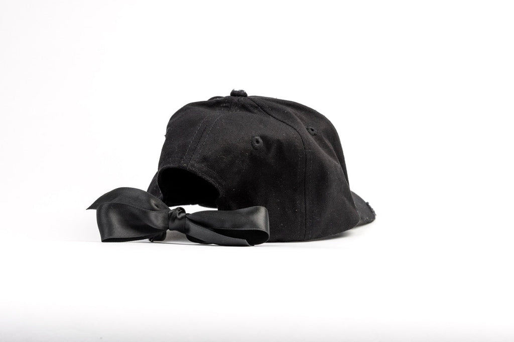 TenProcentr DIX Baseball Cap Rückansicht mit verstellbarem Satinband zur Schleife gebunden