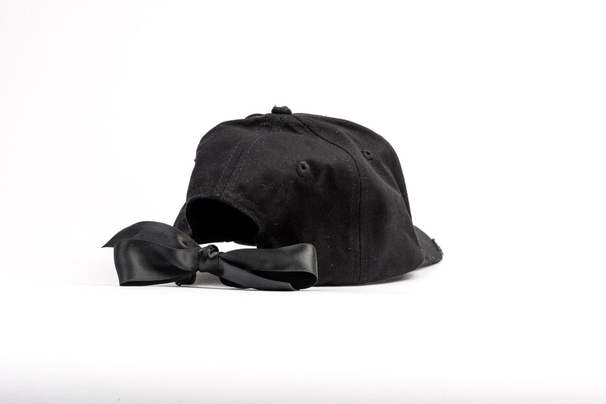 TenProcentr DIX Baseball Cap Rückansicht mit verstellbarem Satinband zur Schleife gebunden